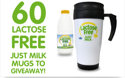 JUST MILK Lactose Free Mug Winners