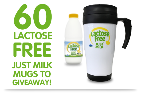 JUST MILK Lactose Free Mug Winners