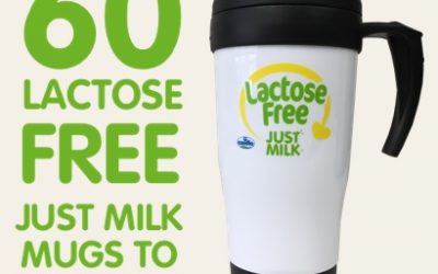 WIN ONE OF 60 LACTOSE FREE JUST MILK MUGS