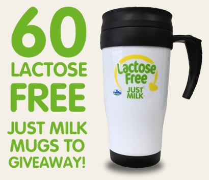 WIN ONE OF 60 LACTOSE FREE JUST MILK MUGS