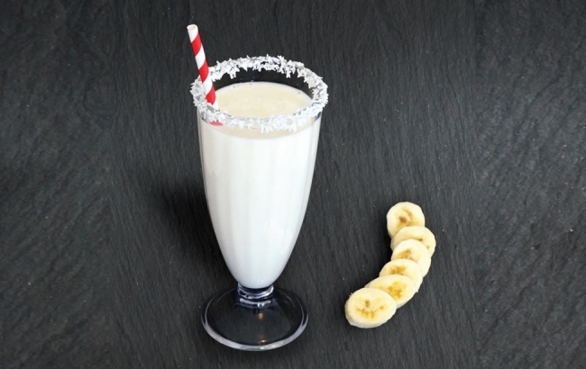 Banana & Coconut Milk Shake