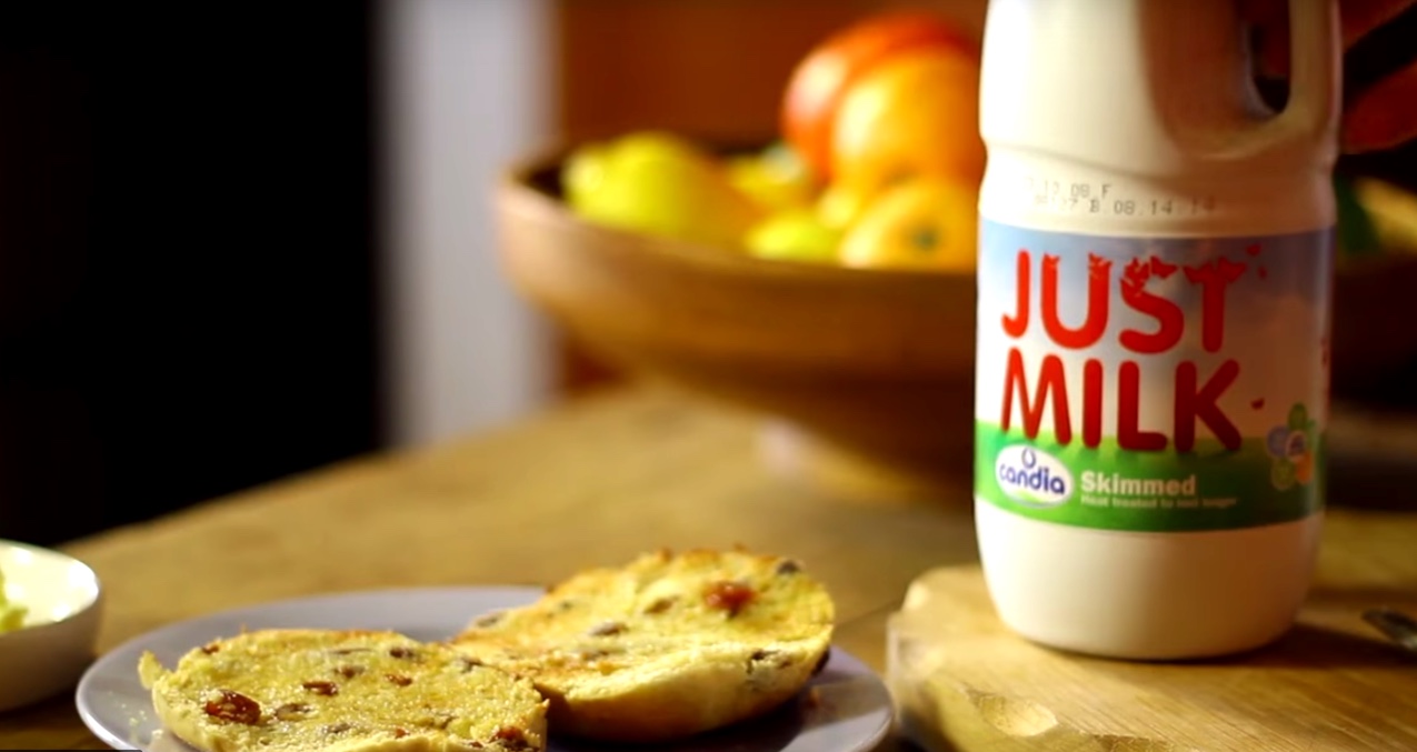 Hot Cross Buns - JUST MILK