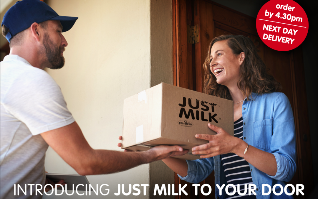 Introducing a new way to stock up with JUST MILK!