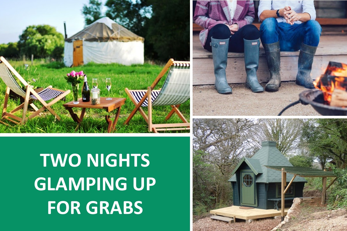 win a glamping weekend with JUST MILK