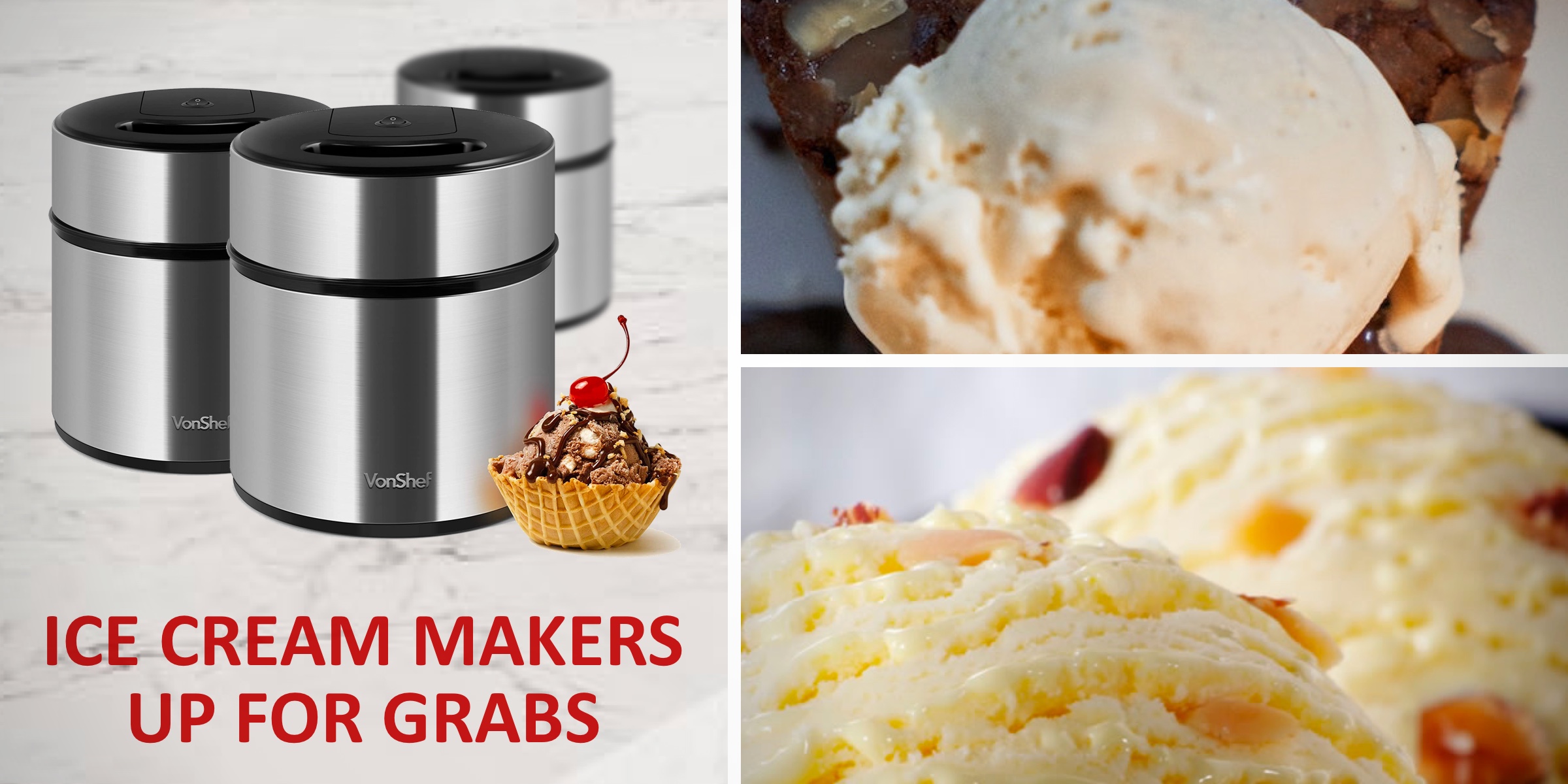 Ice Cream Makers up for grabs
